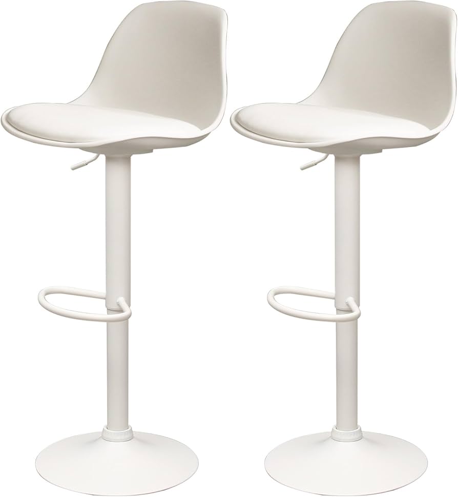 2脚セット] カウンターチェアー 昇降式 バーチェア 椅子 高さ調整 Amazon｜カウンターチェアー 2脚セット 昇降式 バーチェア 椅子 高さ